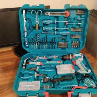 ست ۱۶۵ پارچه و دریل شارژی براشلس توتال total