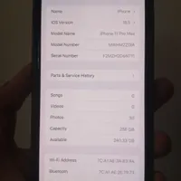 اپل iPhone 11 Pro Max با حافظهٔ ۲۵۶ گیگابایت|موبایل|تبریز, |دیوار