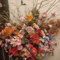 گلهای مصنوعیگلهای مصنوعی قابل شستشو