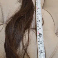 مو طبیعی دخترانه ۳۵ تا ۴۰سانت خرمایی سالم سالم|آرایشی، بهداشتی، درمانی|شیراز, شهرک گلستان شمالی|دیوار