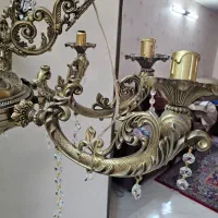 فروش یک لوستر  کارکرده ولی سالم  به قیمت مناسب|لوستر و چراغ آویز|اصفهان, خانه اصفهان|دیوار
