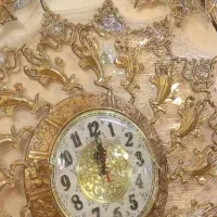 ساعت دیواری تمام برنج