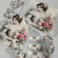 ست دم کنی دستگیره پیشبند