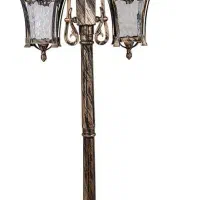 پایه چراغ دوشعله پارکی و باغ