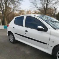 ۲۰۶سفید۸۸درحد تیپ ۲|خودرو سواری و وانت|بوکان, |دیوار