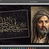 بنر شمایل امام علی