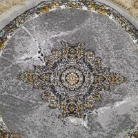 فرش گرد ماشینی ۷۰۰شانه|فرش|ماهدشت, |دیوار