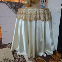 میزد گرد چوبی