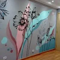 نقاشی و کاغذ دیواری|خدمات پیشه و مهارت|قشم, |دیوار