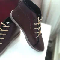 کفش نیم بوت تمام چرم زنانه سایز 37