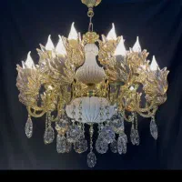 لوسترژاکلین سرامیکی.۸+۸+۴.شعله برنجی برنجMN jk 777