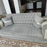 مبل مکانیزه خیلی نو چستری|مبلمان خانگی و میز عسلی|صدرا-فارس, فاز ۱|دیوار