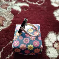 انگشتر نقره کشیده زیبا فقط ۶۵۰هزار|جواهرات|اسلامآباد غرب, |دیوار