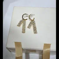 گوشواره آنجلیا خارجی،ساعت نقره‌ای و نیم ست مجلسی|زیورآلات و اکسسوری|میناب, |دیوار