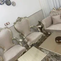 مبل ۷نفره|مبلمان خانگی و میز عسلی|قم, سراجه (۱۵ خرداد)|دیوار