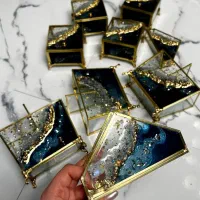 جا دستمالی. سطل زباله. تیبگ.|صنایع دستی و سایر لوازم تزئینی|کوهدشت, |دیوار