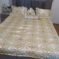 روتختی ساتن دو نفره گلدوزی شده