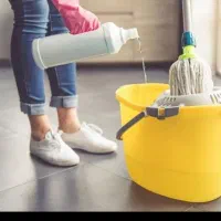 پانصد هزار تومن کل خونه رو نظافتچی تمیز ه با وسایل