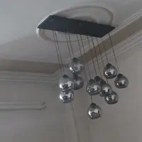 دو تا لوستر مالیکولی|لوستر و چراغ آویز|ری, دولت‌آباد|دیوار