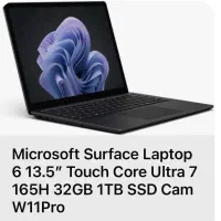 مایکروسافت سرفیس لپ تاپ 6. MS Surface i7 1TB 32GB