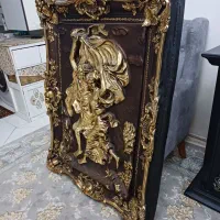 تابلو آدم هوا طلا کوب