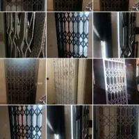 توری نرده پنجره درب upvcحفاظ فلزی