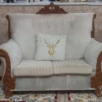 مبل هفت نفره کرم