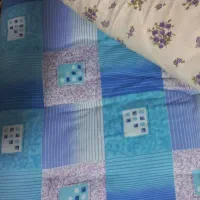 تشک پنبه ای نو و بالشت پری نو