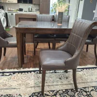 میز غذاخوری ۶نفره چوب راش