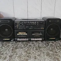 ضیط صوت کاست SHARP در حد نو