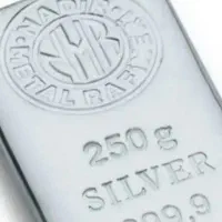 شمش نقره ندیر ۲۵۰ گرمی