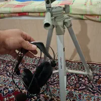هدفون وسه پایه فیلمبرداری دوتاش باهم درحدنو|لوازم جانبی موبایل و تبلت|لیسار, |دیوار