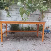 میز کار صنعتی استیل