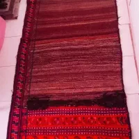 گلیم گبه دستباف عشایری طرح سنتی کاملا سالم