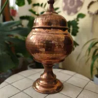 قندان مسی چکشی