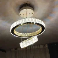 لوستر کریستالی مدرن کنترلی