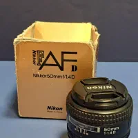 لنز نیکونf1.4.    50mm|دوربین عکاسی و فیلمبرداری|مشهد, هنرستان|دیوار