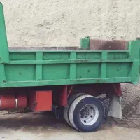 حمل نخاله شن ماسه خاک باغچه با کامیون کمپرسی