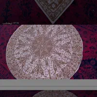 رومیزی زیبا  منجق کاری شده|پرده، رانر، رومیزی|کرج, ساماندهی|دیوار