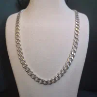 زنجیر مردانه نقره اجرت پایین(نقره جات رویال)