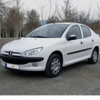 پژو 206Sdبی رنگ