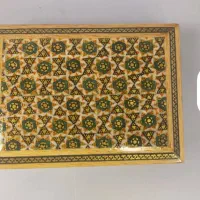 جعبه جواهرات خاتم کاری|صنایع دستی و سایر لوازم تزئینی|تهران, امام زاده عبدالله|دیوار