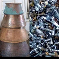 ضایعات اهن حلب کارتن فلزات المینیوم مس برنجی