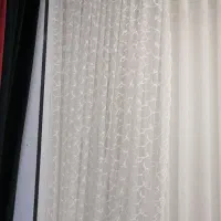 پرده تور طرح دار بریلنت ترک