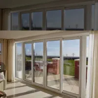 درب و پنجره دو جداره upvc ( نوری )