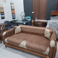 مبل کامفورد تخت خواب شو|مبلمان خانگی و میز عسلی|لار, |دیوار