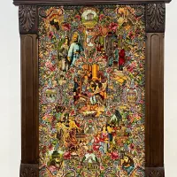 تابلو فرش سلاطین|تابلو فرش|اردبیل, |دیوار