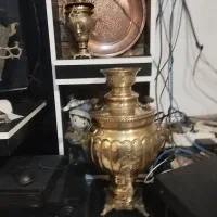 س عدد سماورزغالی قدیمی ویک عددسینی مسی قدیمی|سماور، چای‌ساز، قهوه‌ساز|مشهد, چهاربرج|دیوار