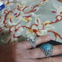 انگشتر نقره قدیمی