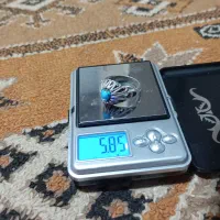 انگشتر نقره باباقوری فیروزه یاقوت اصل|جواهرات|رباطکریم, رباطکریم|دیوار